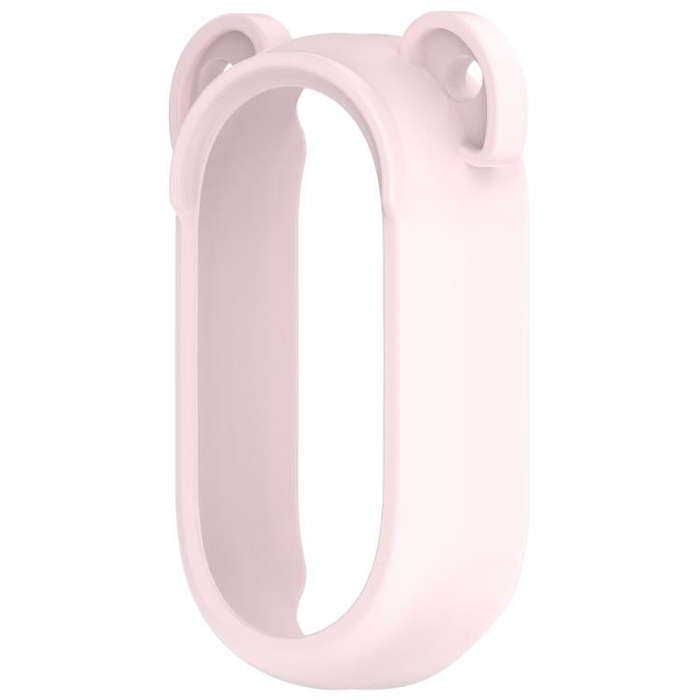 For Insta 360 Go 2 Solid Color Silicone Protective Case(Light Pink)
