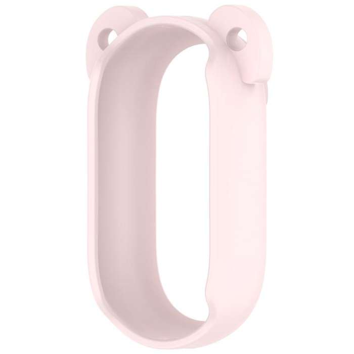 For Insta 360 Go 2 Solid Color Silicone Protective Case(Light Pink)