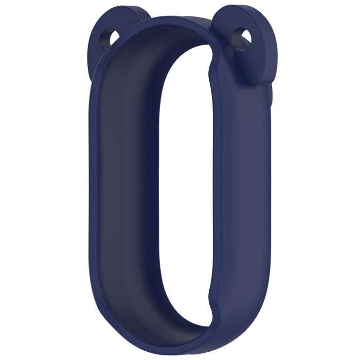 For Insta 360 Go 2 Solid Color Silicone Protective Case(Dark Blue)