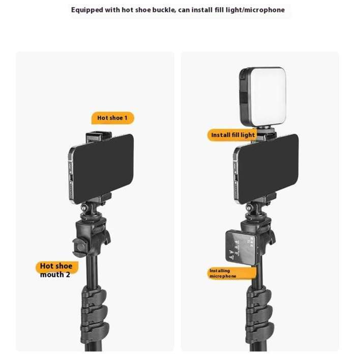 YUNTENG XC-90 Smartphone Camera Bluetooth Selfie Stand for Vlog Video Live Streaming