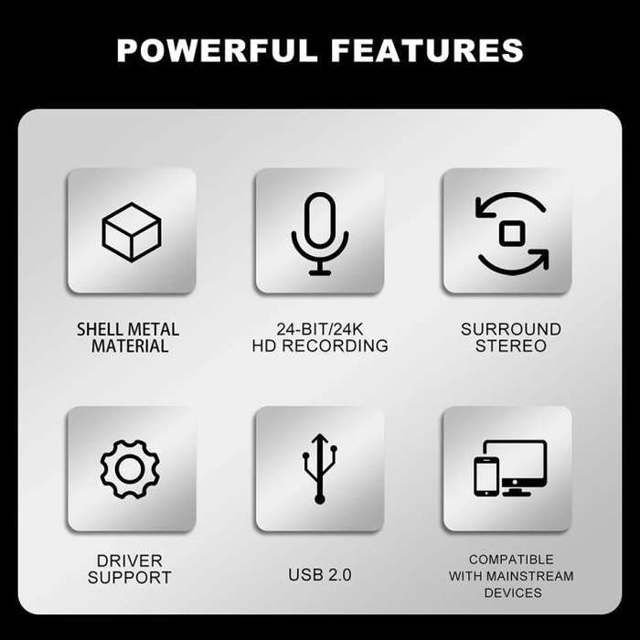 Solo3 24 Bit 2 In 2 Out Professional Audio Sound Card Recording Device