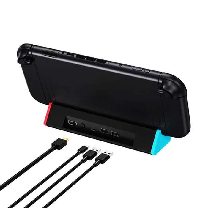 For Nintendo Switch 2  4K Docking Station Projection Dock Base