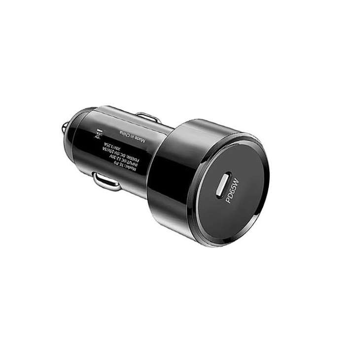 P9 PD65W USB-C Car Charger for iPhone / iPad series(Black)