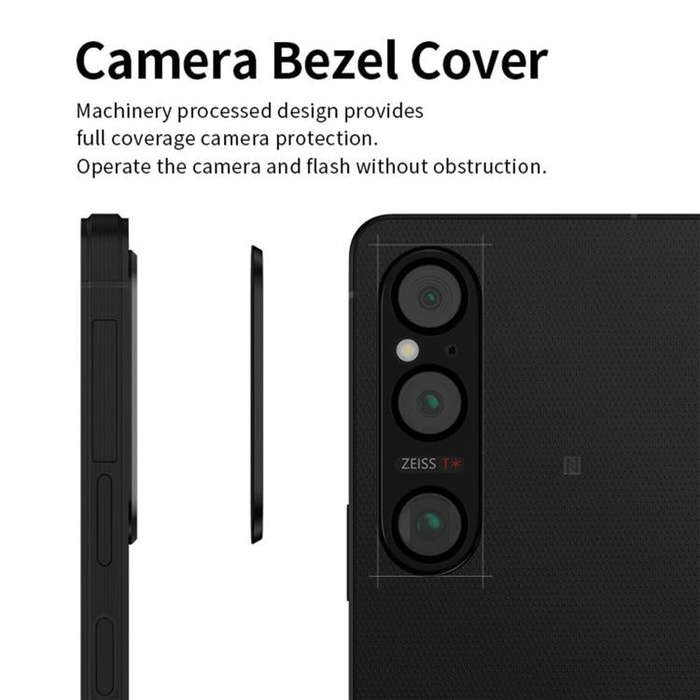 For Sony Xperia 1 VI Kalebol Eagle Eye One Piece Full-Coverage Metal Lens Ring Film(Silver)
