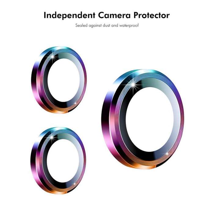For Huawei Pura 80 5G ENKAY 9H Rear Lens Aluminium Alloy Tempered Glass Film(Gold)