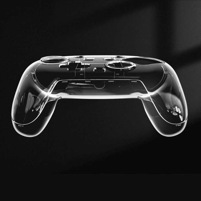 For Nintendo Switch 2 Pro Gamepad Transparent Full Cover PC Protective Case