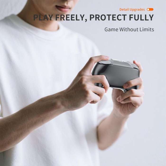 For Nintendo Switch 2 Pro Gamepad Transparent Full Cover PC Protective Case