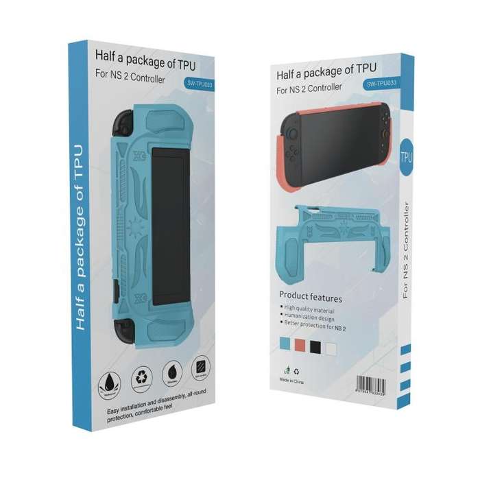 For Nintendo Switch 2 Gaming Handheld TPU Protective Case(Blue)