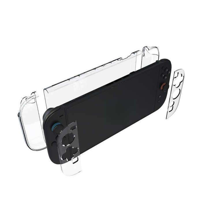 For Nintendo Switch 2  Game Console Split Full Cover Transparent PC Protective Case