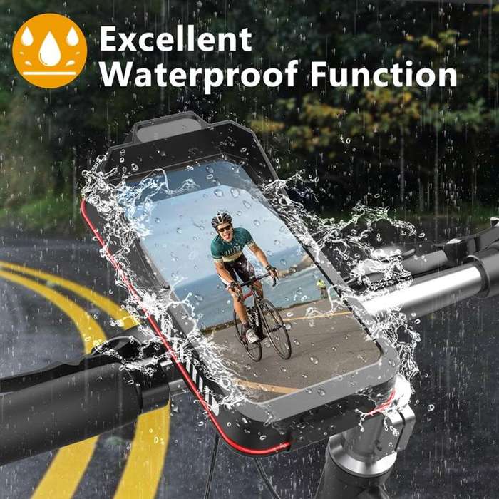 HL-176A Motorcycle Bicycle Handlebar Quick Release Shockproof Phone Holder