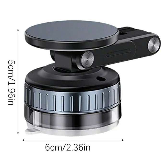 X51 Foldable Magnetic Cellphone Holder Car Dashboard Suction Cup Navigation Phone Holder(White)