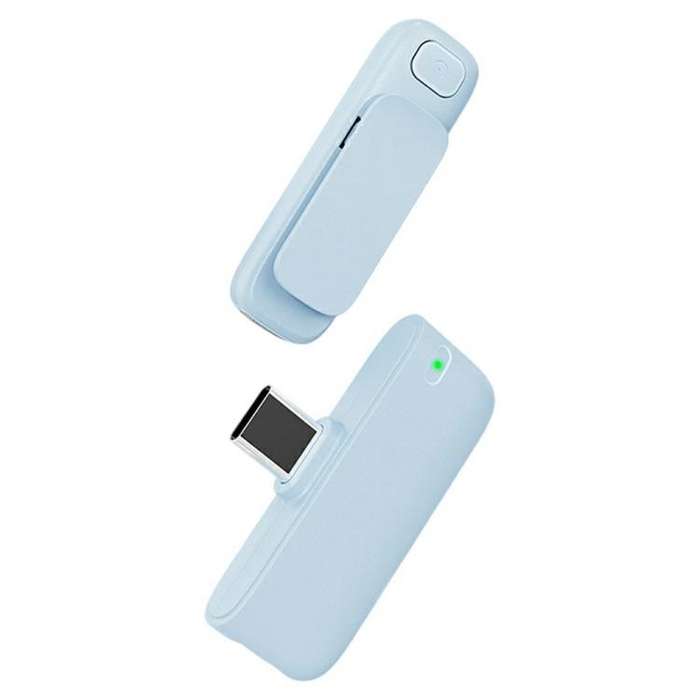 M6 Wireless Microphone AI Noise Reduction Live Streaming Mic(Blue)