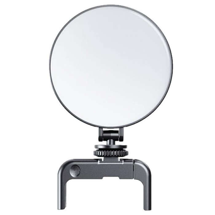 A01 Smartphone Photography Live Streaming Round LED Fill Light Portable Selfie Light(Black)
