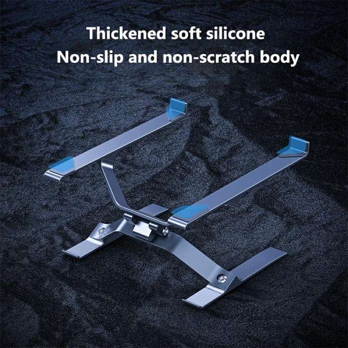 P70 X-Shape Aluminum Alloy Stand Height Adjustable Foldable Cooling Bracket for Laptop / Tablet(S...