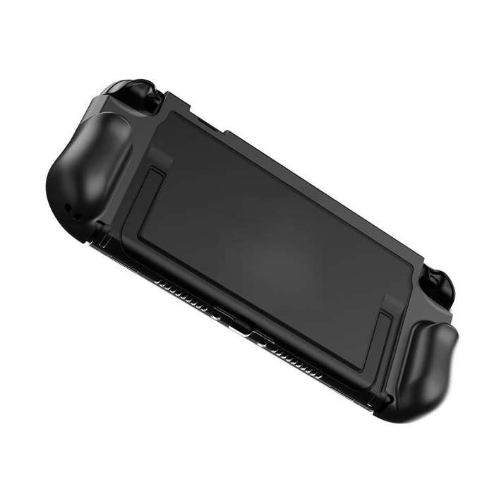 For Nintendo Switch 2 Game Machine Shockproof TPU+PC Protective Case(Black)