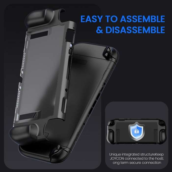 For Nintendo Switch 2 Game Machine Shockproof TPU+PC Protective Case(Gray)