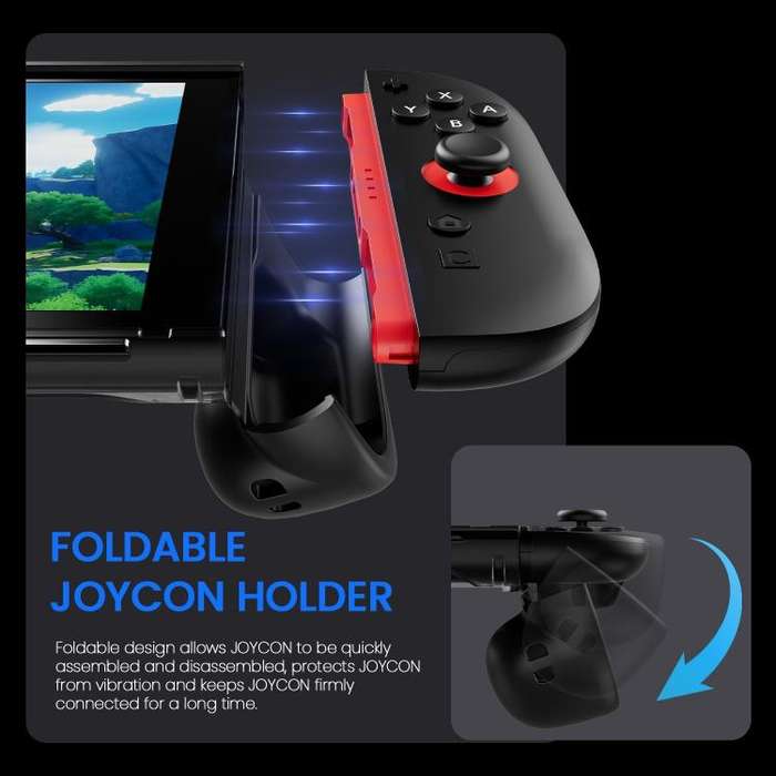 For Nintendo Switch 2 Game Machine Shockproof TPU+PC Protective Case(Blue)