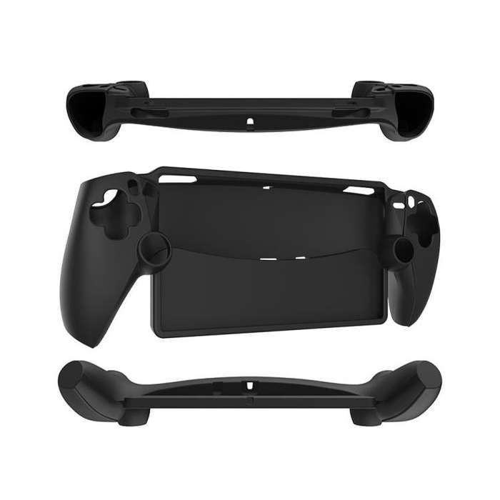 For Sony PS5  Game Console Silicone Protective Case(Black)