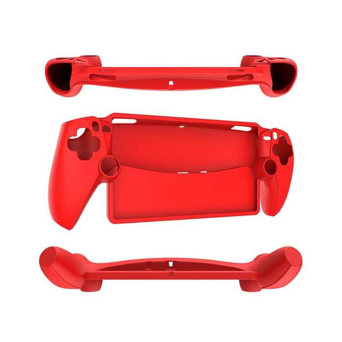 For Sony PS5  Game Console Silicone Protective Case(Red)
