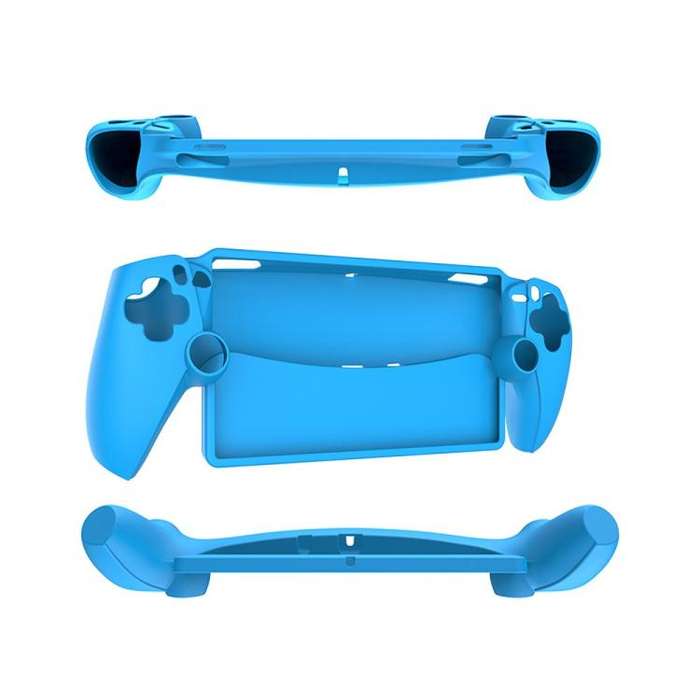 For Sony PS5  Game Console Silicone Protective Case(Blue)