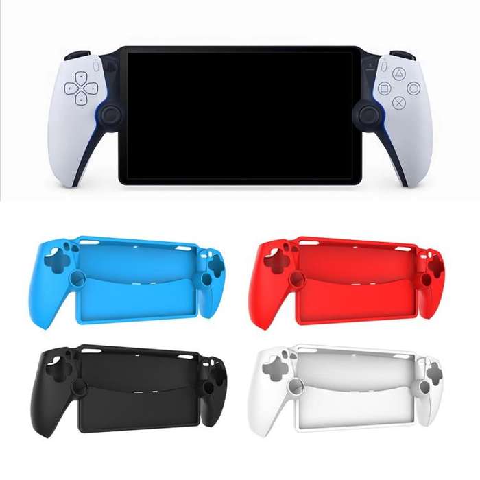 For Sony PS5  Game Console Silicone Protective Case(Black)