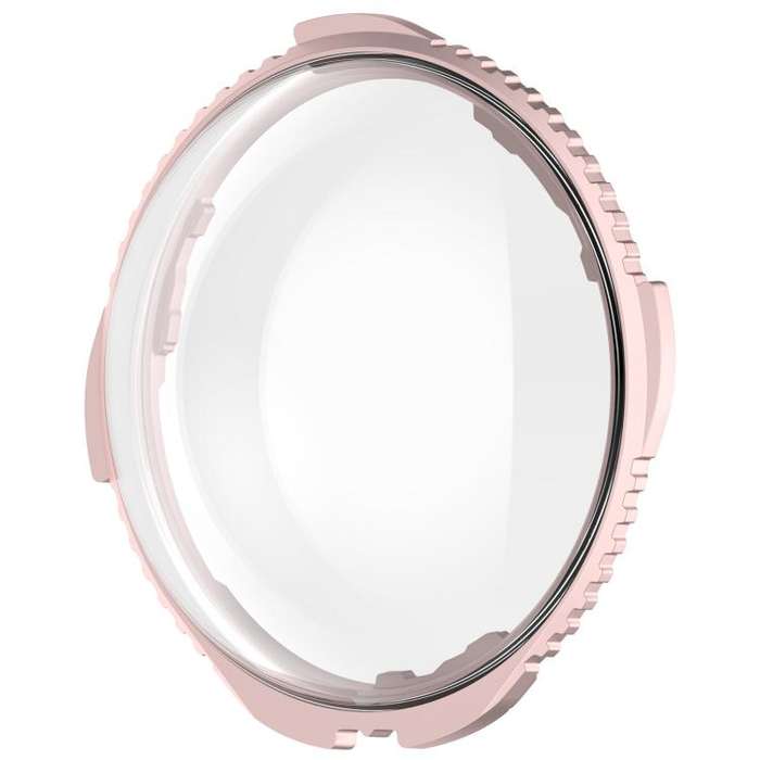 For Insta360 X5 Rotating Optical Tempered Glass Lens Guard Protective Cover(Pink)
