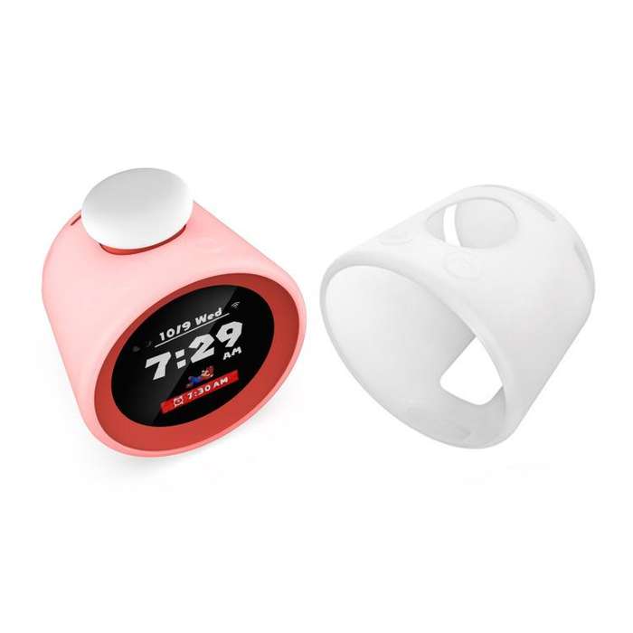 For Nintendo Sound Clock  Alarmo DOBE Smart Motion Alarm Silicone Protective Case(Translucent)