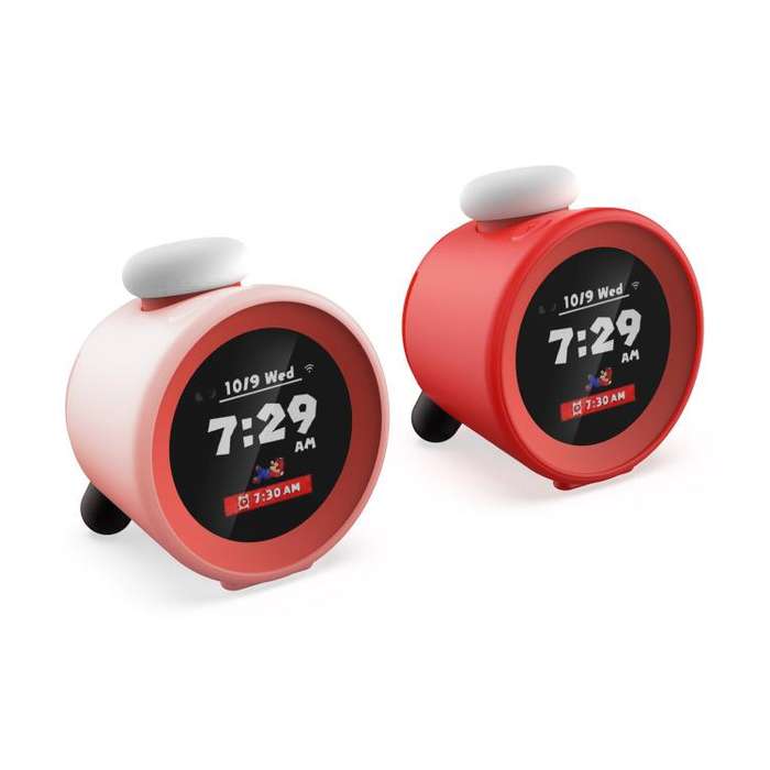 For Nintendo Sound Clock  Alarmo DOBE Smart Motion Alarm Silicone Protective Case(Translucent)