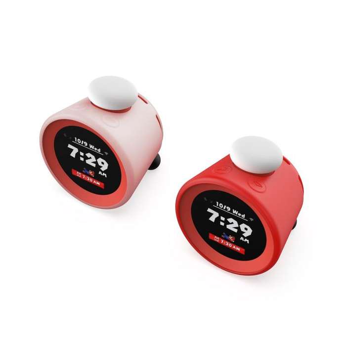 For Nintendo Sound Clock  Alarmo DOBE Smart Motion Alarm Silicone Protective Case(Translucent)