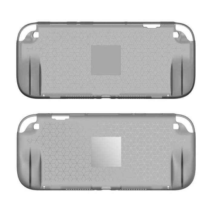 For Nintendo Switch 2 Game Console Anti-slip Integrated TPU Protective Case(Transparent Gray)