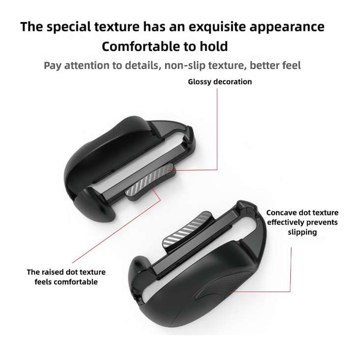 For Nintendo Switch 2  PGTECH Mini Portable Mouse with Left and Right Gaming Hand Controllers(Ora...