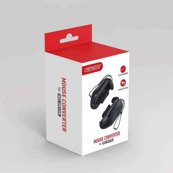 For Nintendo Switch 2  PGTECH Mini Portable Mouse with Left and Right Gaming Hand Controllers(Ora...