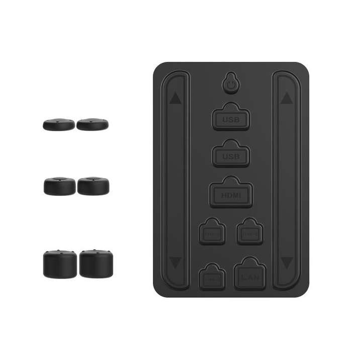 For Nintendo Switch 2 DOBE Game Console Dust Plug + Joystick Cap Set