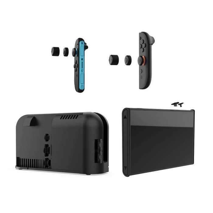 For Nintendo Switch 2 DOBE Game Console Dust Plug + Joystick Cap Set