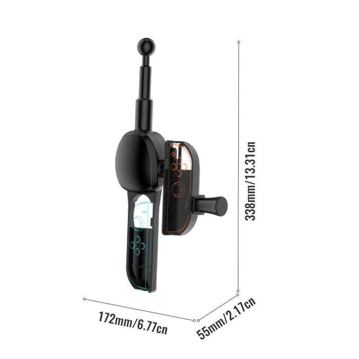For Nintendo Switch 2 Left and Right Handle Fishing Rod Grip