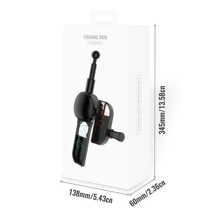 For Nintendo Switch 2 Left and Right Handle Fishing Rod Grip