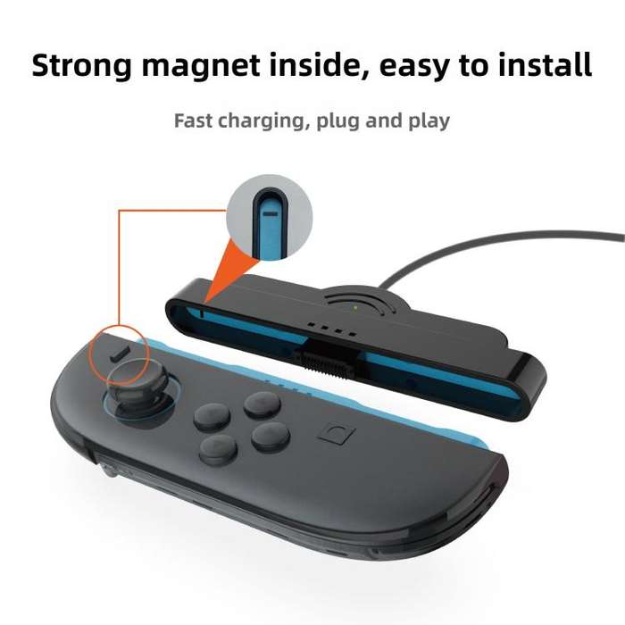 For Nintendo Switch 2 Left and Right Handles Dual Charging Cable