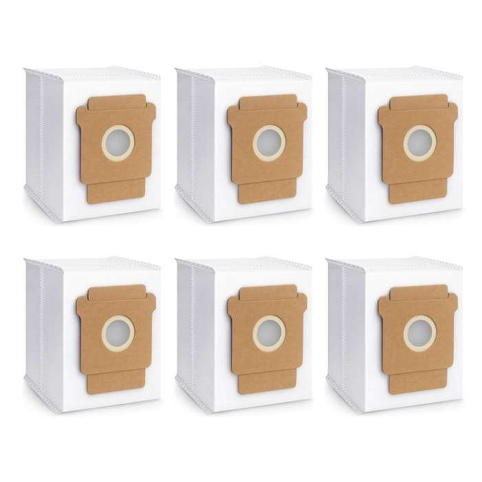 JUNSUNMAY 6pcs Robot Cleaner Non-woven Fabrics Dust Bag for iRobot Roomba Plus 405 / 505 Combo