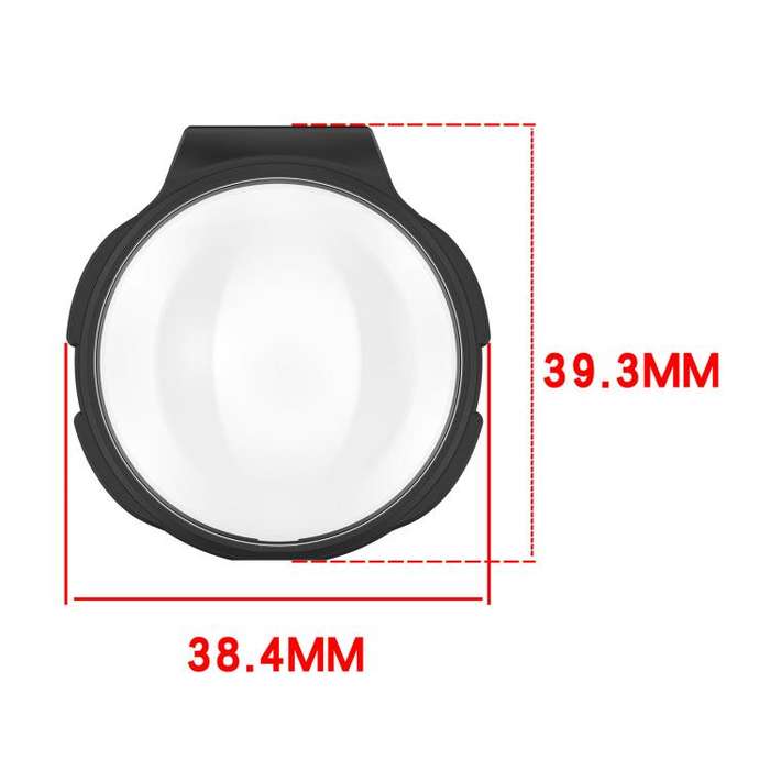 For DJI Osmo 360 Panoramic Camera Tempered Glass Cover Protective Lens Guard(Silver)