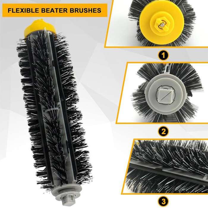 2pcs JUNSUNMAY Sweeper Main Clean Brush for iRobot Roomba 600 Series