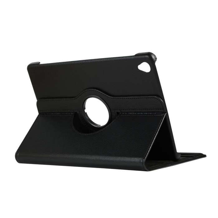 ENKAY 360 Degree Rotation Lichi Texture Leather Case with Holder for HUAWEI MediaPad M6 10.8 2019...