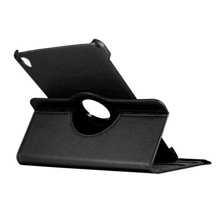 ENKAY 360 Degree Rotation Lichi Texture Leather Case with Holder for HUAWEI MediaPad M6 10.8 2019...