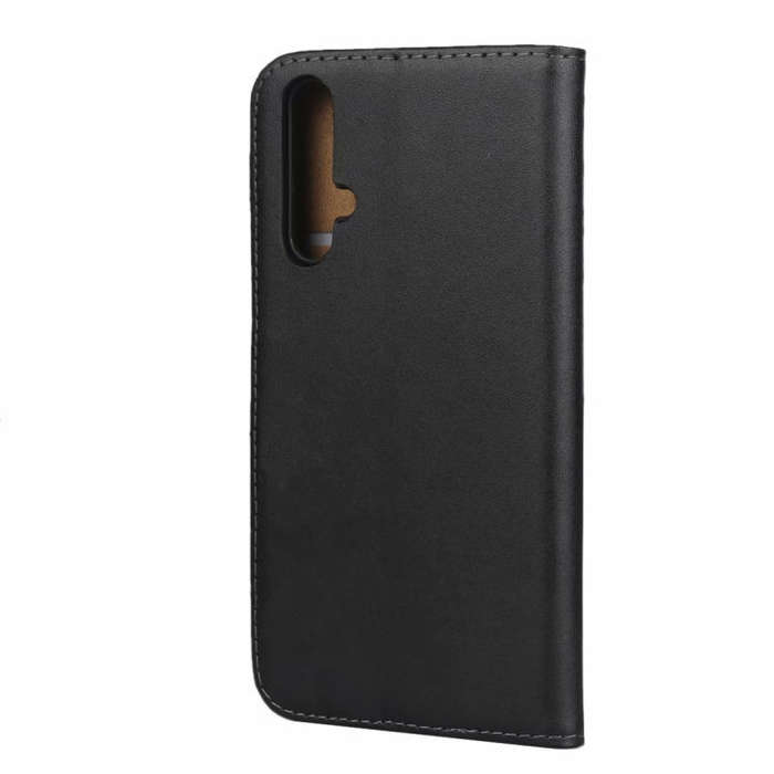 Leather Horizontal Flip Holster for Huawei Honor 20 with Magnetic Clasp and Bracket and Card Slot...