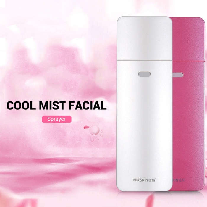 K-SKIN KD777 Nano Cool Facial Sprayer Handheld Portable Skincare Humidifier Skin Care Automatic A...