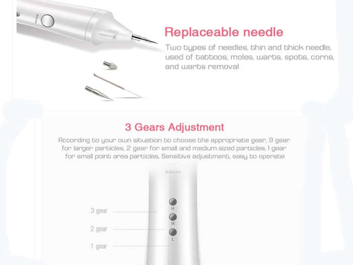 K-SKIN KD306 Laser Spotting Machine Plasma Pen Dark Eyelash Remover for Facial Spasm Removal Tatt...