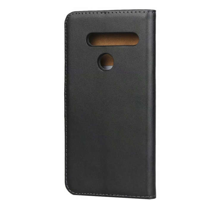 Leather Horizontal Flip Holster for LG G8 with Magnetic Clasp and Bracket and Card Slot and Walle...