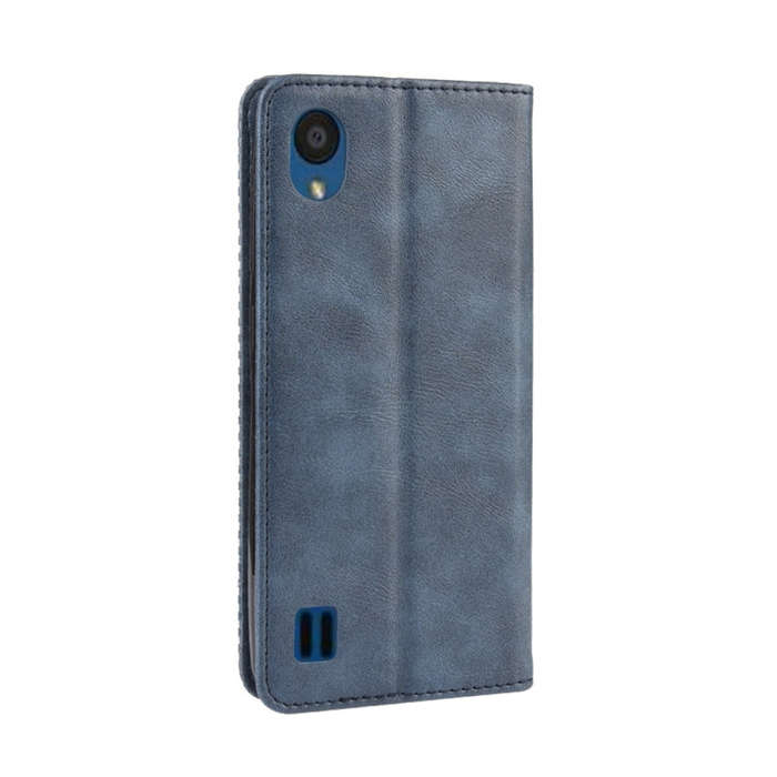 Magnetic Buckle Retro Crazy Horse Texture Horizontal Flip Leather Case for ZTE Blade A5 (2019) , ...