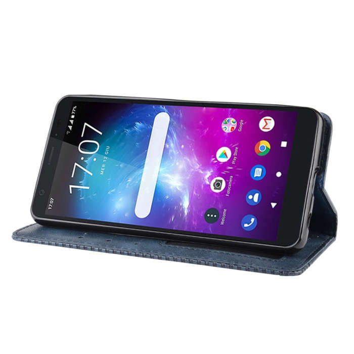 Magnetic Buckle Retro Crazy Horse Texture Horizontal Flip Leather Case for ZTE Blade A5 (2019) , ...