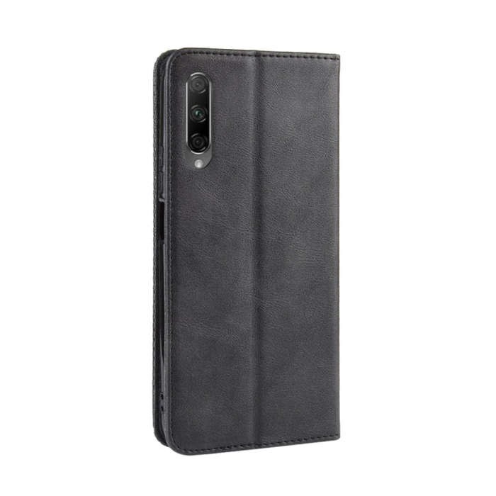 Magnetic Buckle Retro Crazy Horse Texture Horizontal Flip Leather Case for Huawei Honor 9X / Hono...