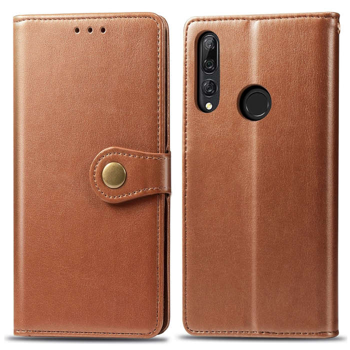 Retro Solid Color Leather Buckle Mobile Phone Protection Leather Case with Lanyard & Photo Frame ...